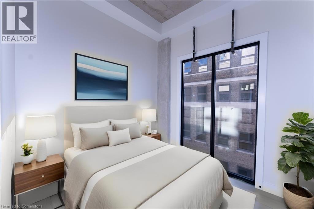 169 JAMES Street S Unit# 601=Bedroom with access to exterior